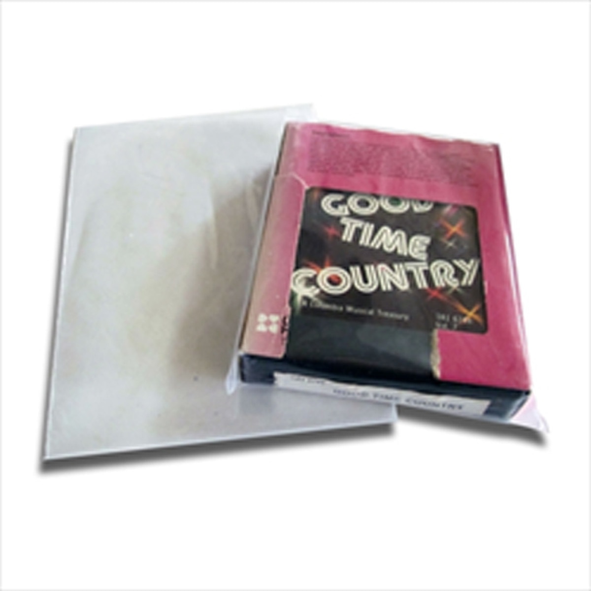 8-Track Cartridge Clear Poly sleeve